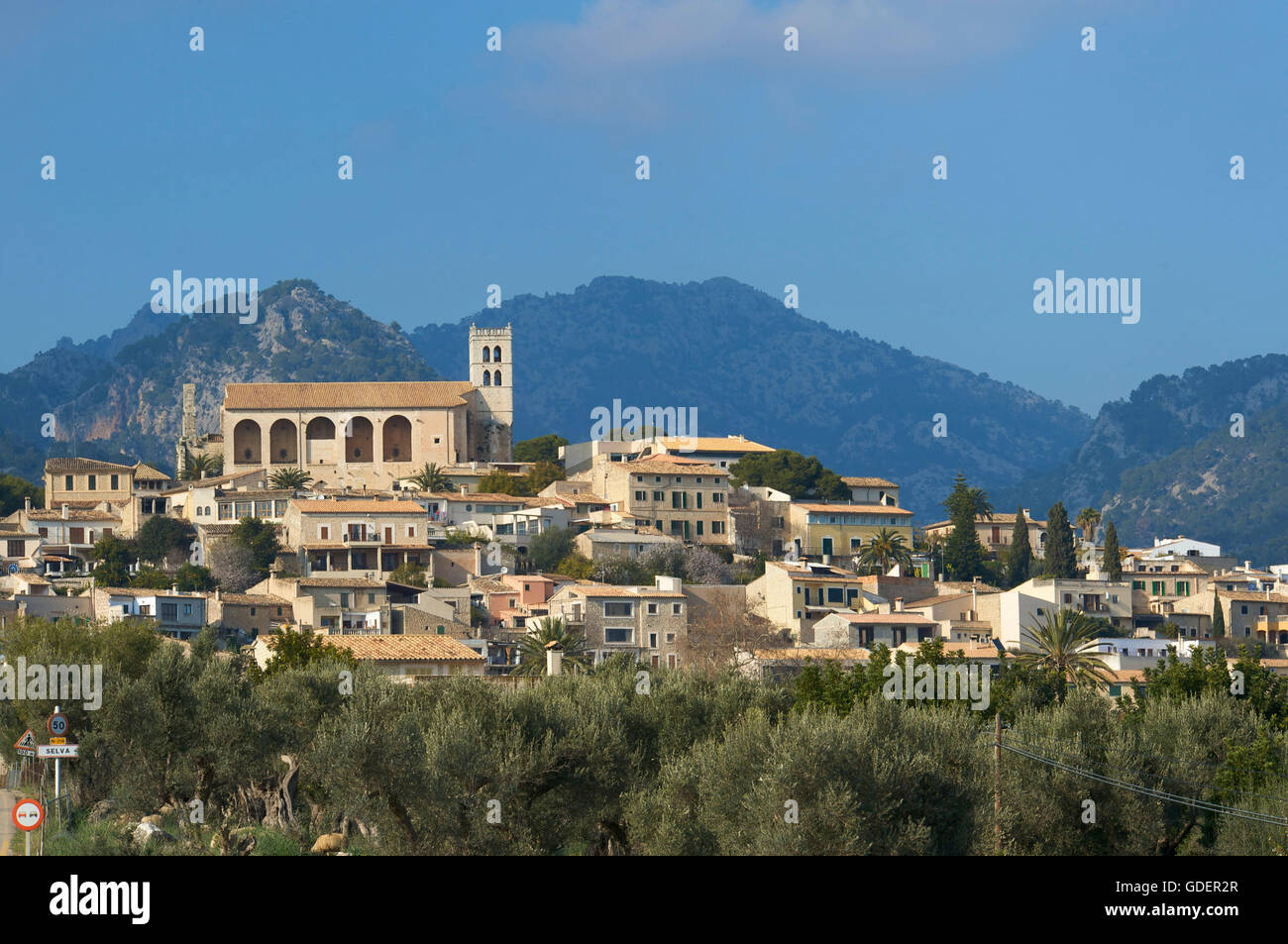 Wolkenstein, Tramuntana, Mallorca, Balearen, Spanien Stockfoto