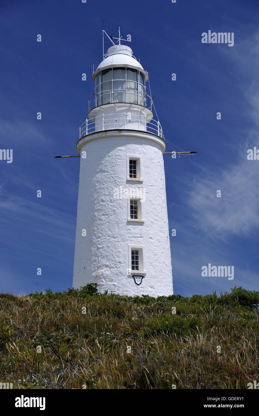 Leuchtturm Cape Bruny, Bruny Island, Tasmanien, Australien Stockfoto