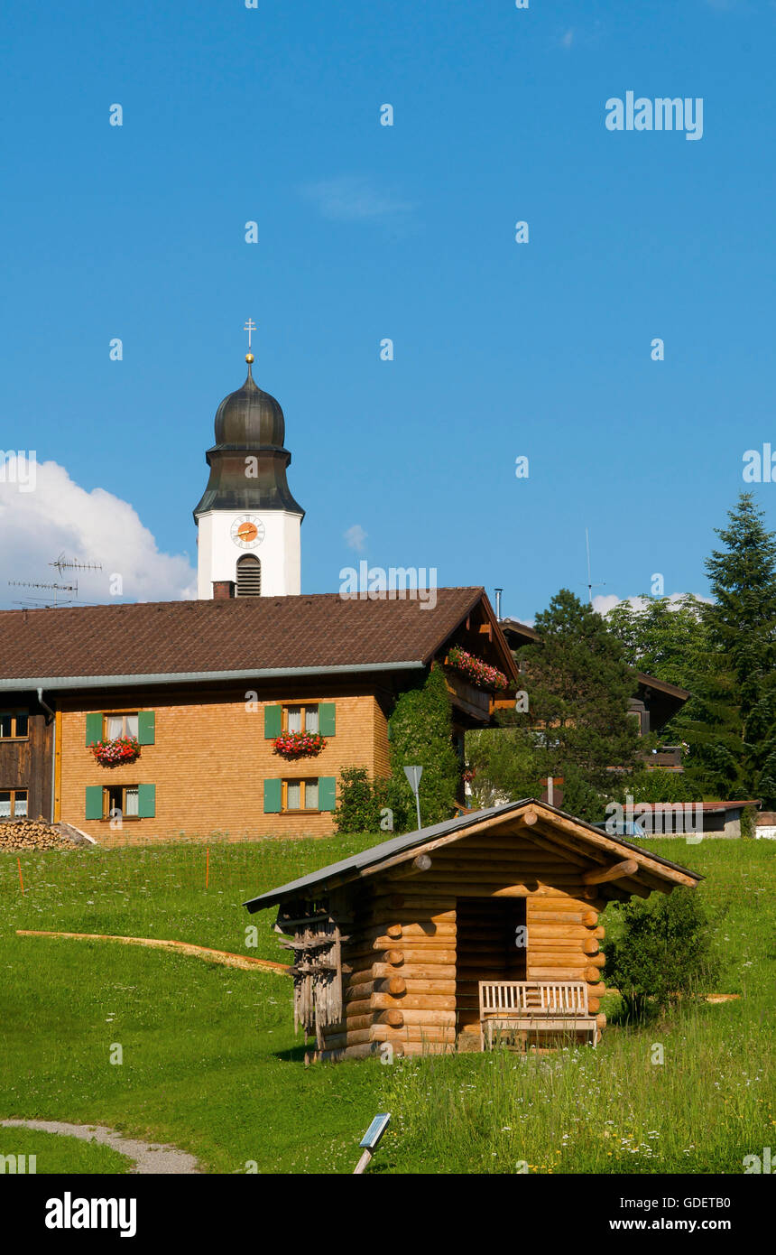 Ofterschwang, Allgäu, Bayern, Deutschland Stockfoto