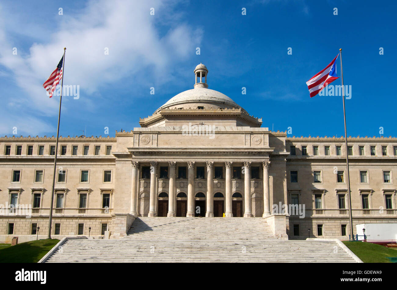 Capitol, San Juan, Puerto Rico Stockfoto