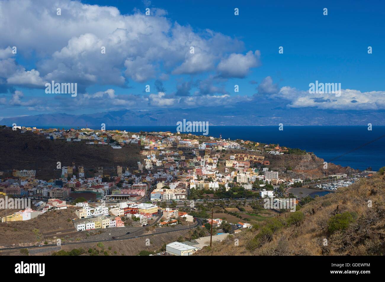 San Sebastian De La Gomera, La Gomera, Kanarische Inseln, Spanien Stockfoto