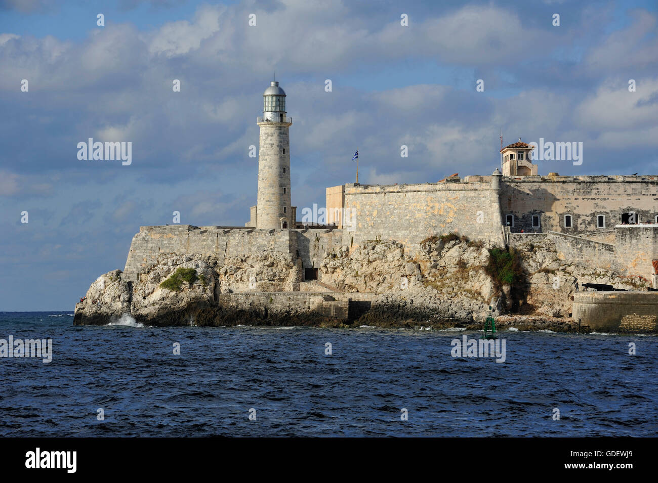 Castillo de Los Tres Reyes del Morro, La Habana, Havana, Kuba Stockfoto