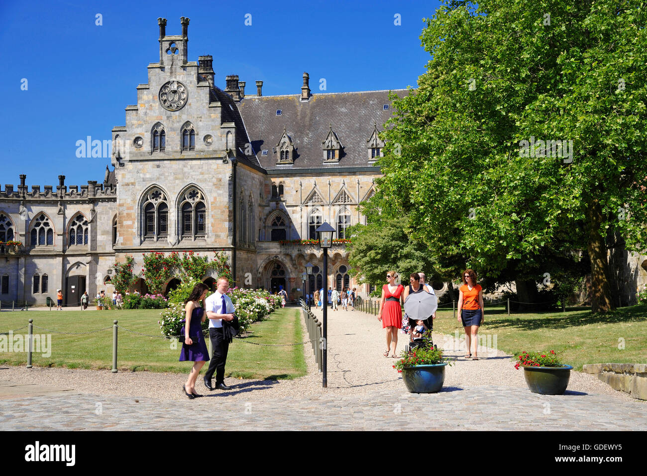 Burg Bentheim, Bad Bentheim, Niedersachsen, Deutschland Stockfoto