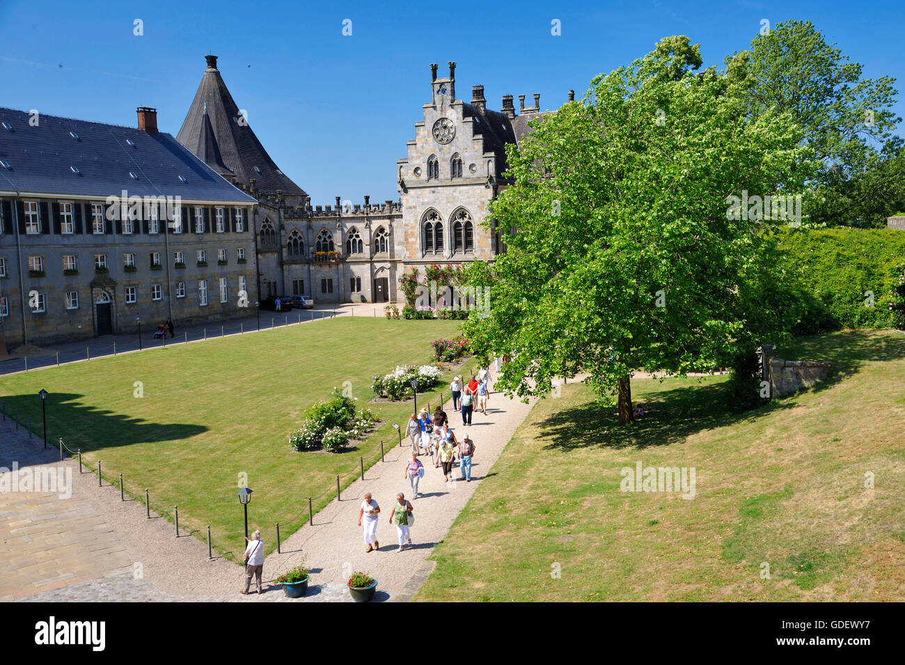 Burg Bentheim, Bad Bentheim, Niedersachsen, Deutschland Stockfoto