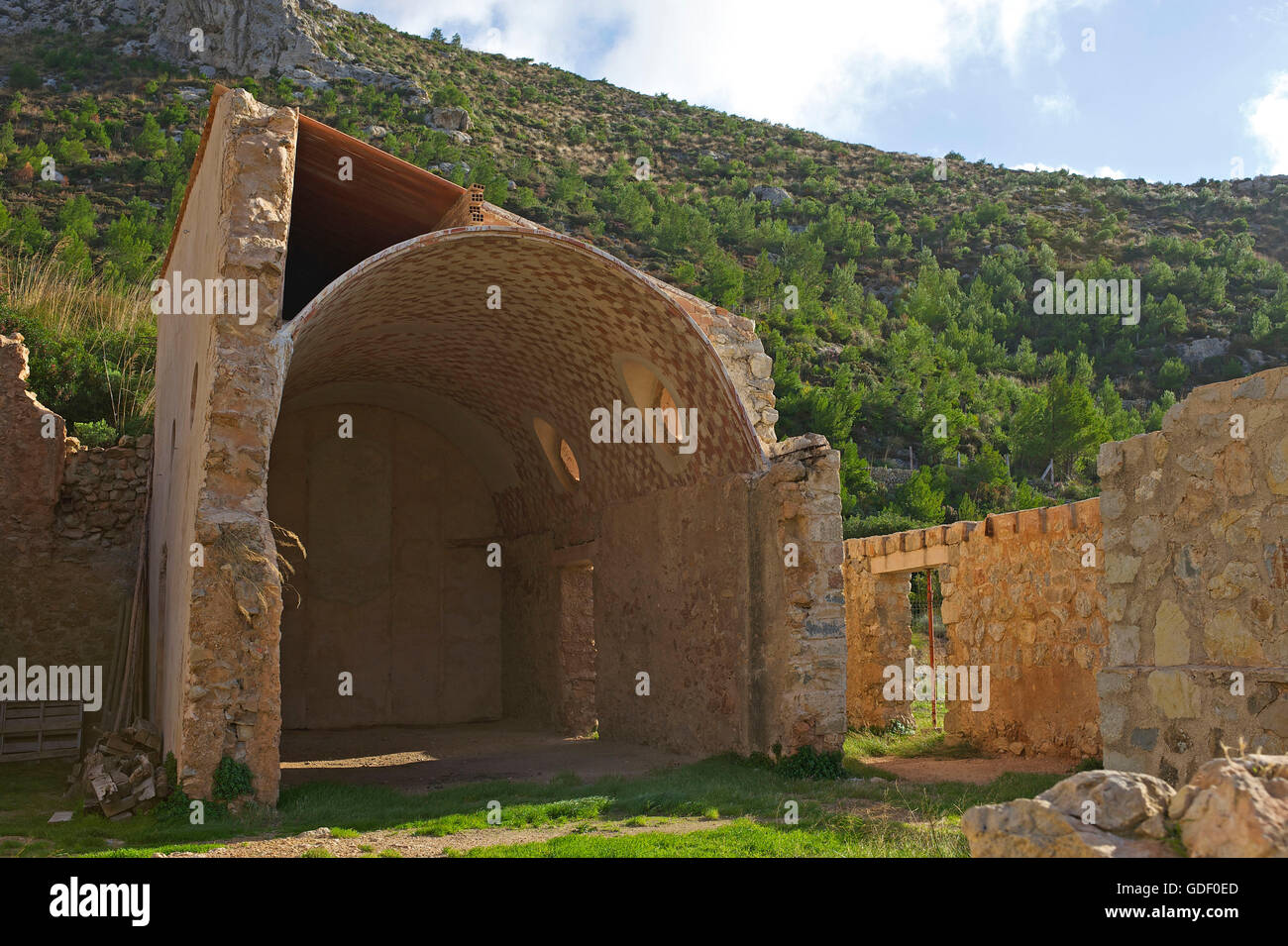 Klosters Sa Trapa in der Nähe von Sant Elm, Mallorca, Balearen, Spanien Stockfoto