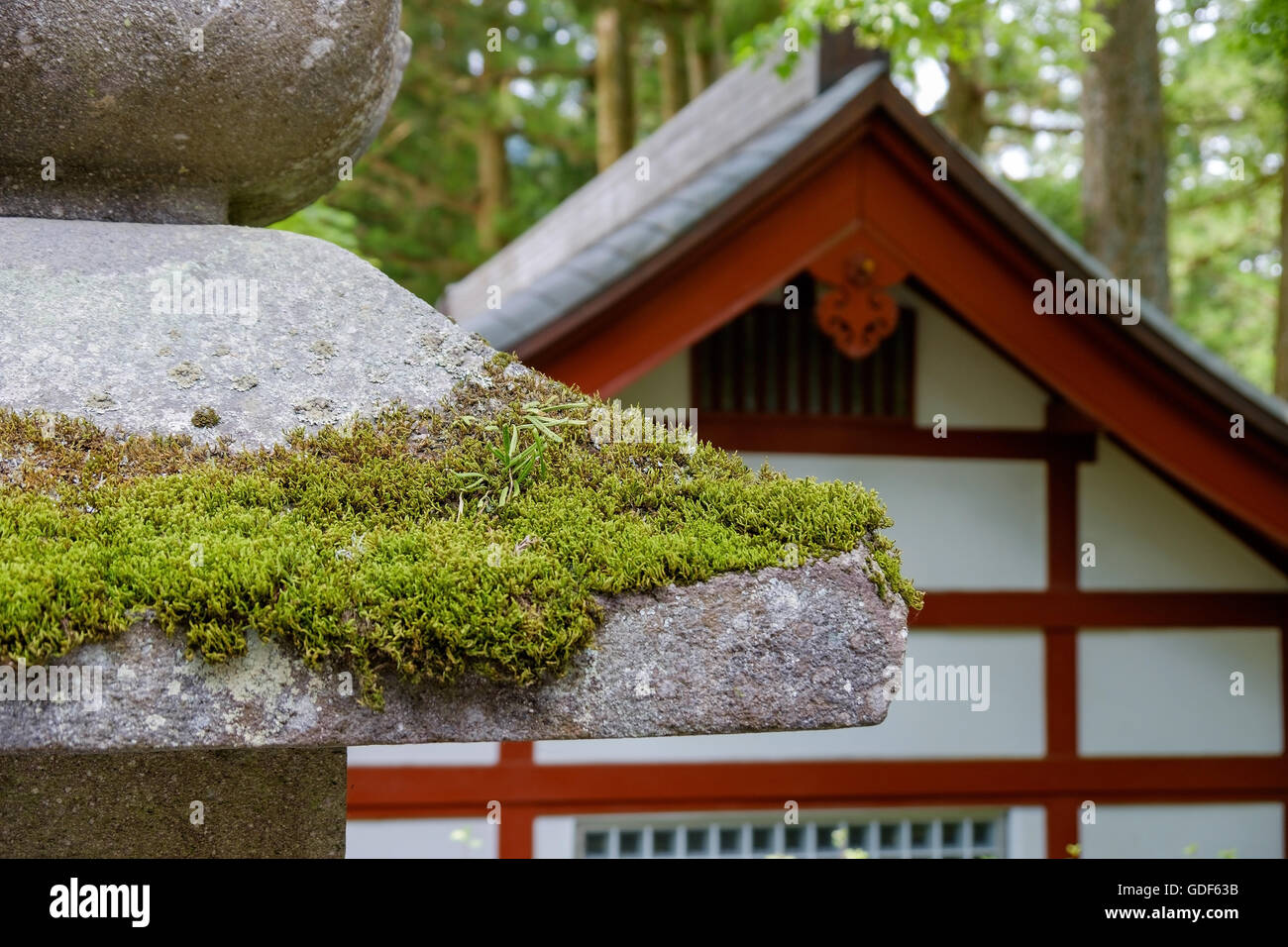 Shinto Schrein und buddhistische Tempel in Nikko, Japan. Stockfoto