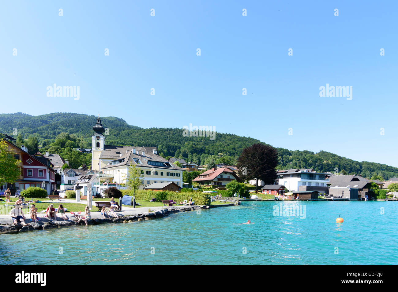 Lake attersee unterach Fotos und Bildmaterial in hoher Auflösung Alamy