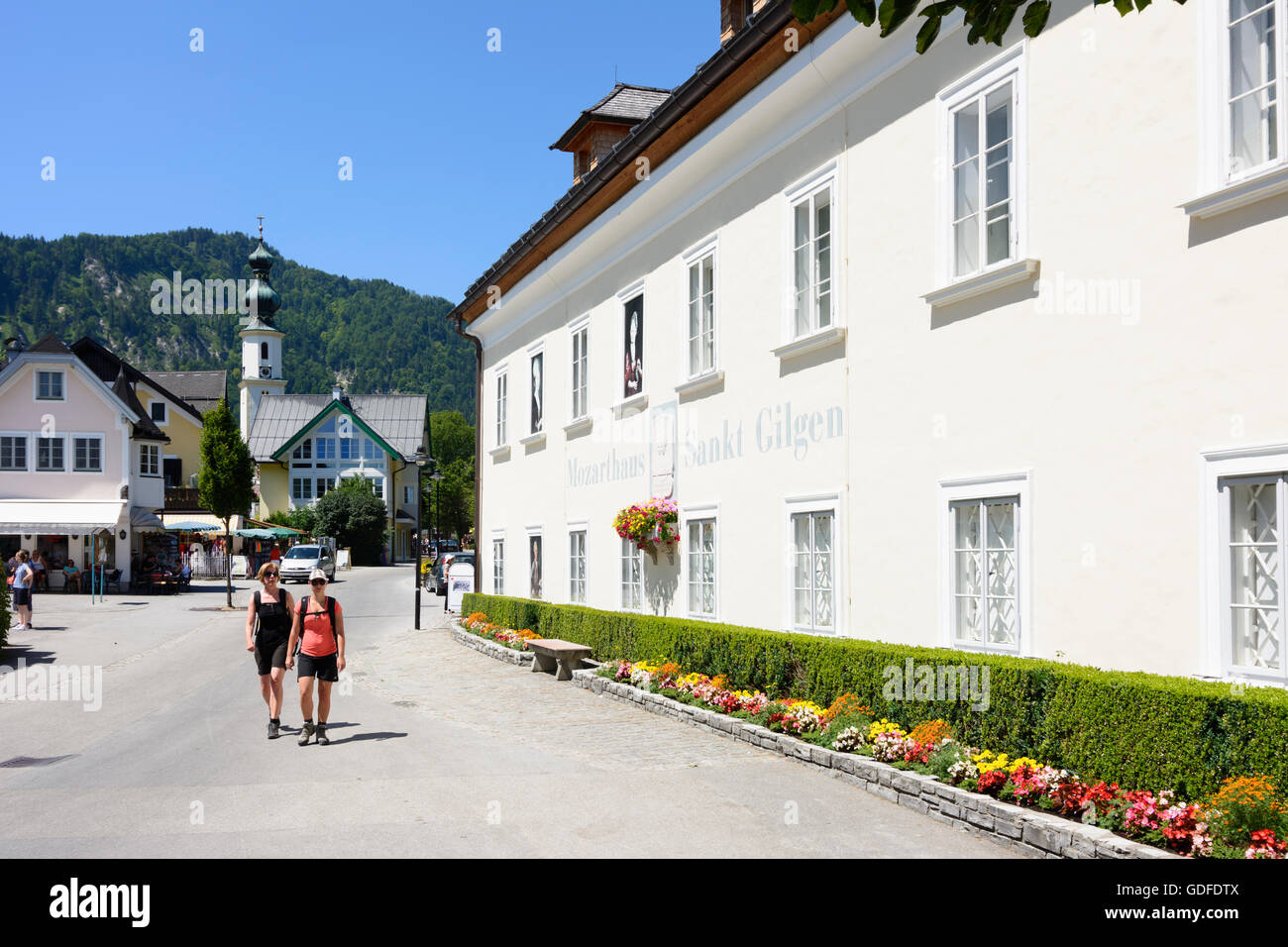 Sankt Gilgen Haus für Mozart, Kirche St. Aegydius, Salzkammergut, Salzburg, Österreich