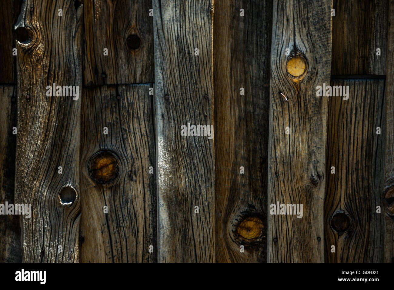 Alte Scheune Holztüren Hintergrundtextur Stockfoto