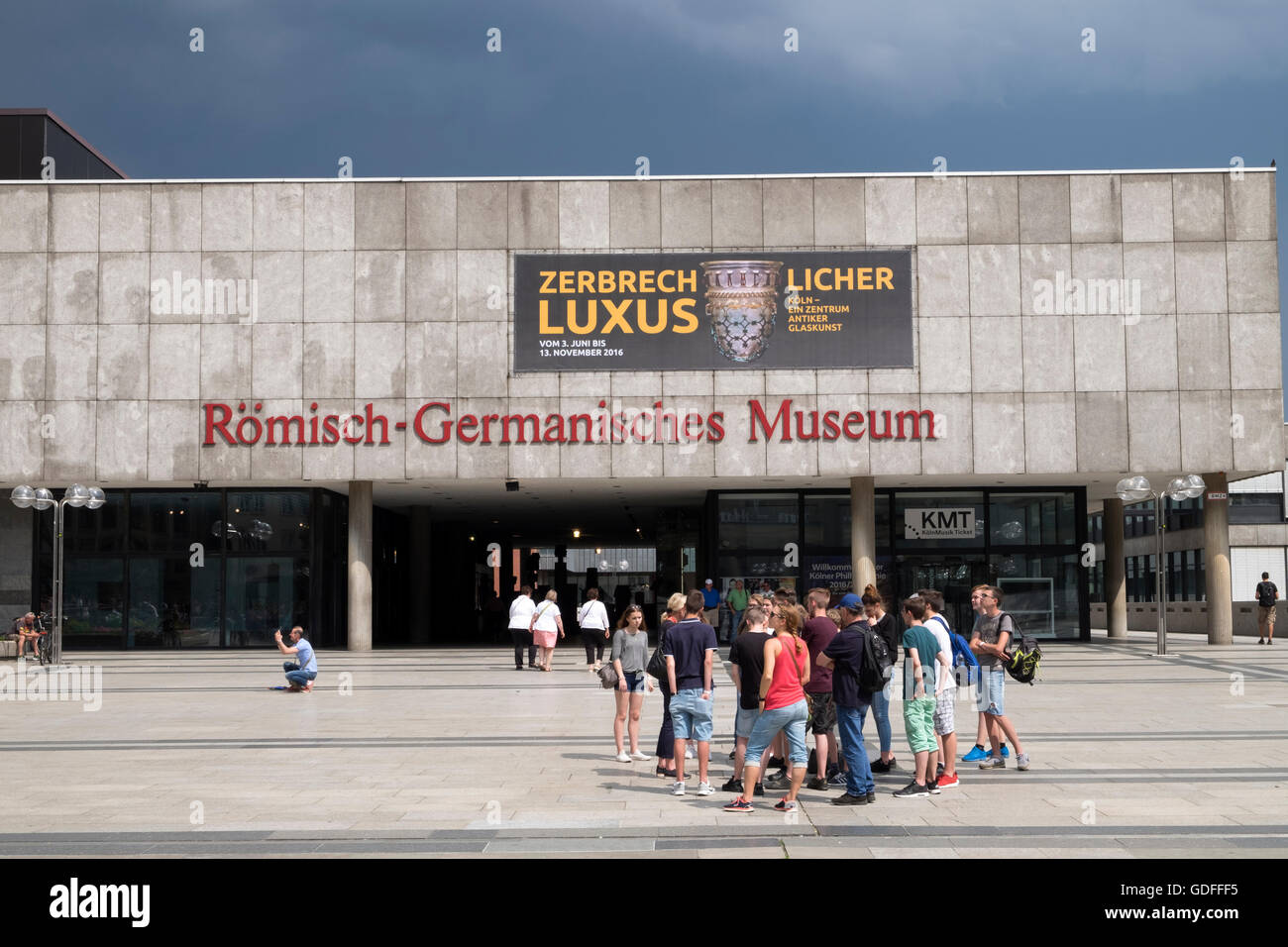 Römisch-Germanisches Museum, Köln, Deutschland. Stockfoto