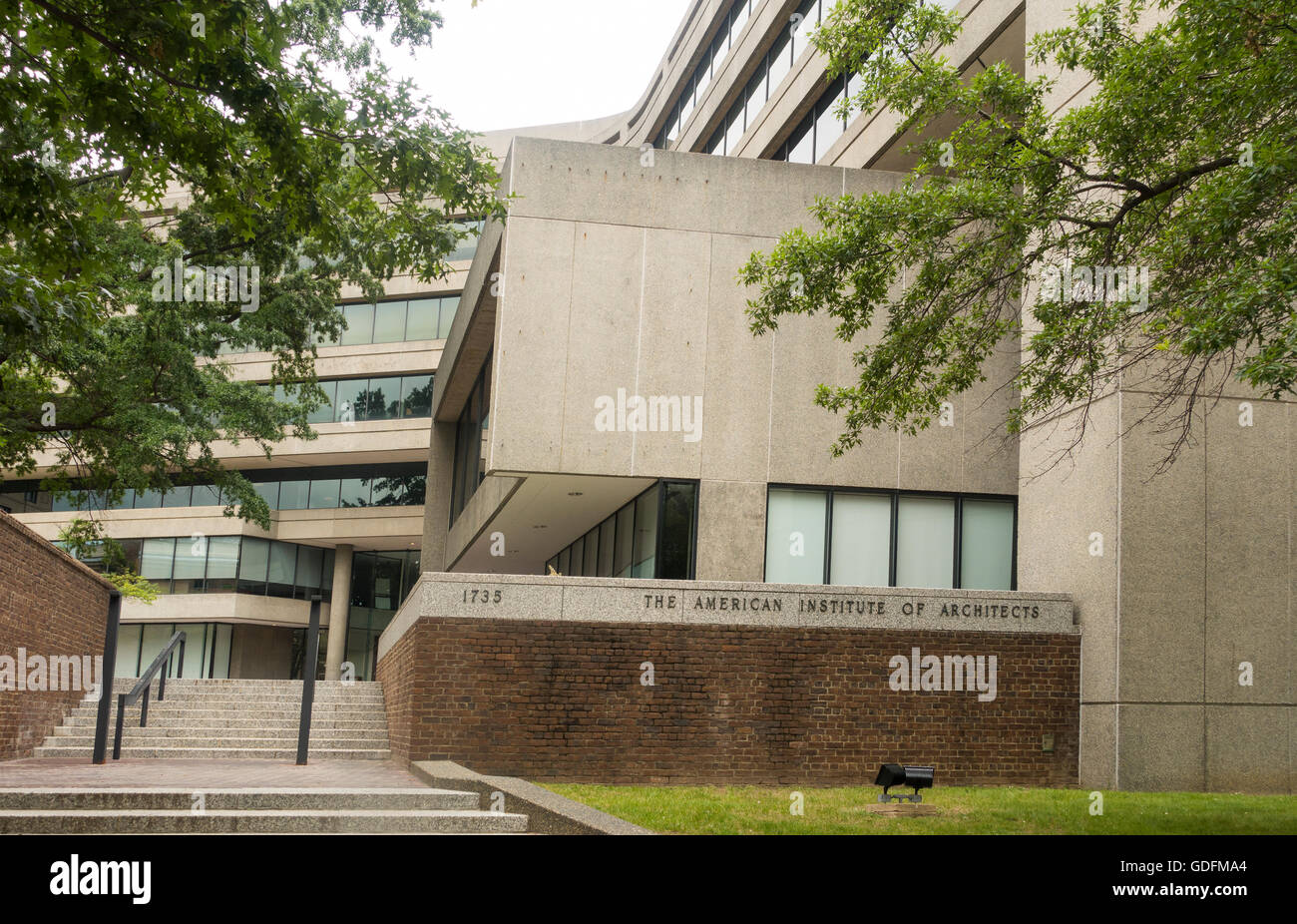 American Institute of Architects Washington DC Stockfoto