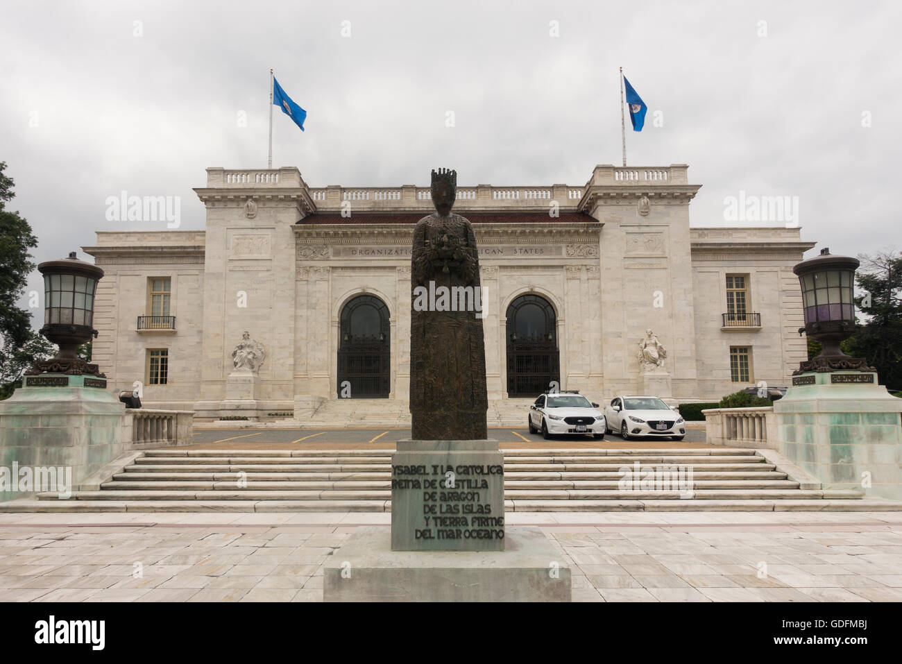 Organisation amerikanischer Staaten Washington DC Stockfoto