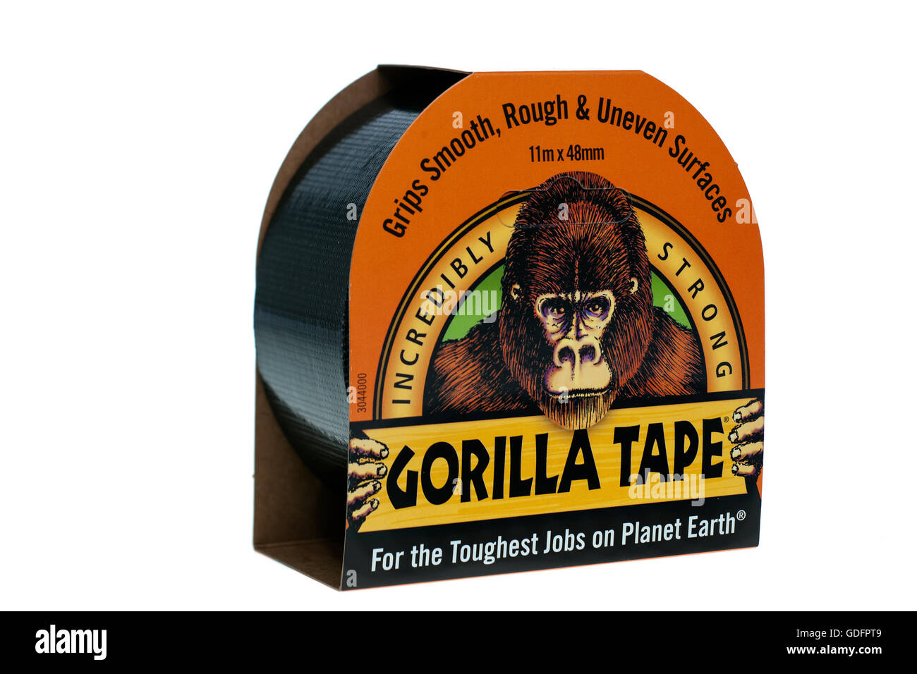 Packung mit 11mts von 48 mm unglaublich starke Gorilla Tape Stockfoto