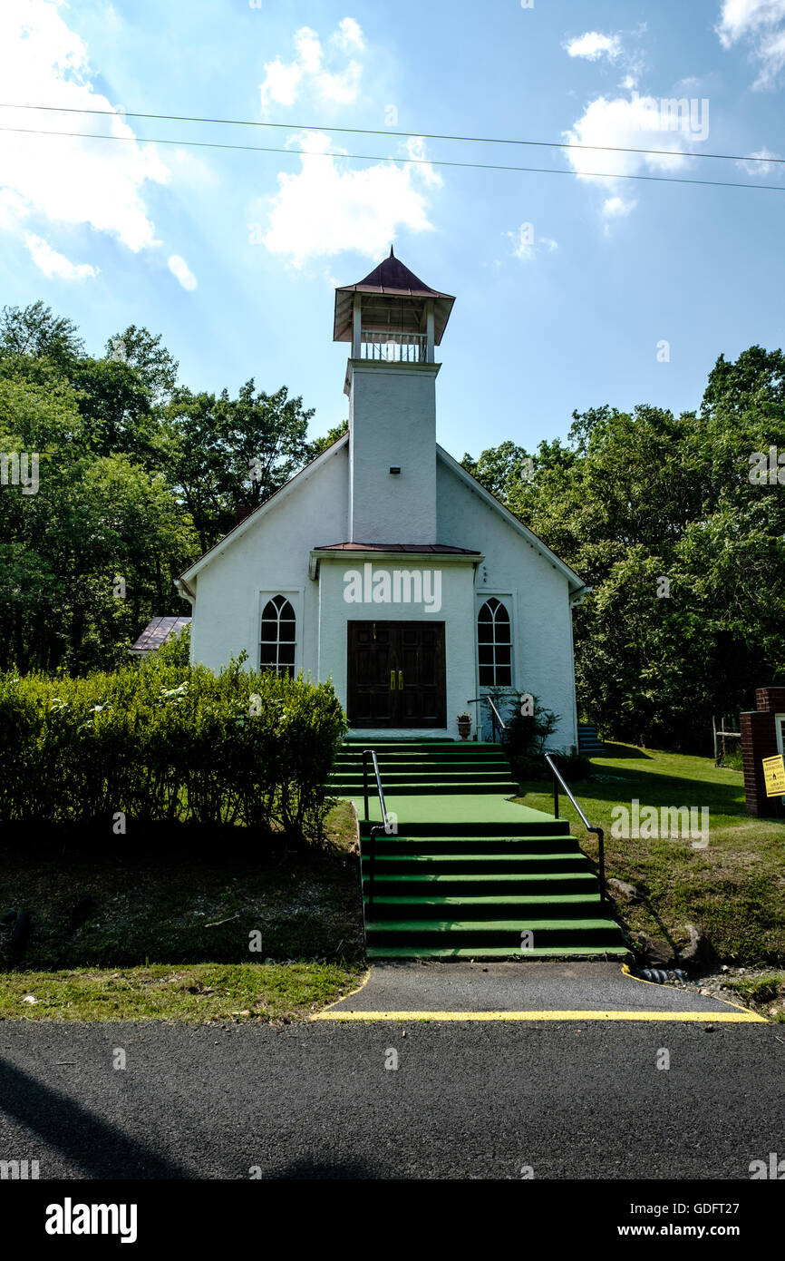 Ashville baptistischen Kirche, 4218 Ashville Road, Marshall, Virginia Stockfoto