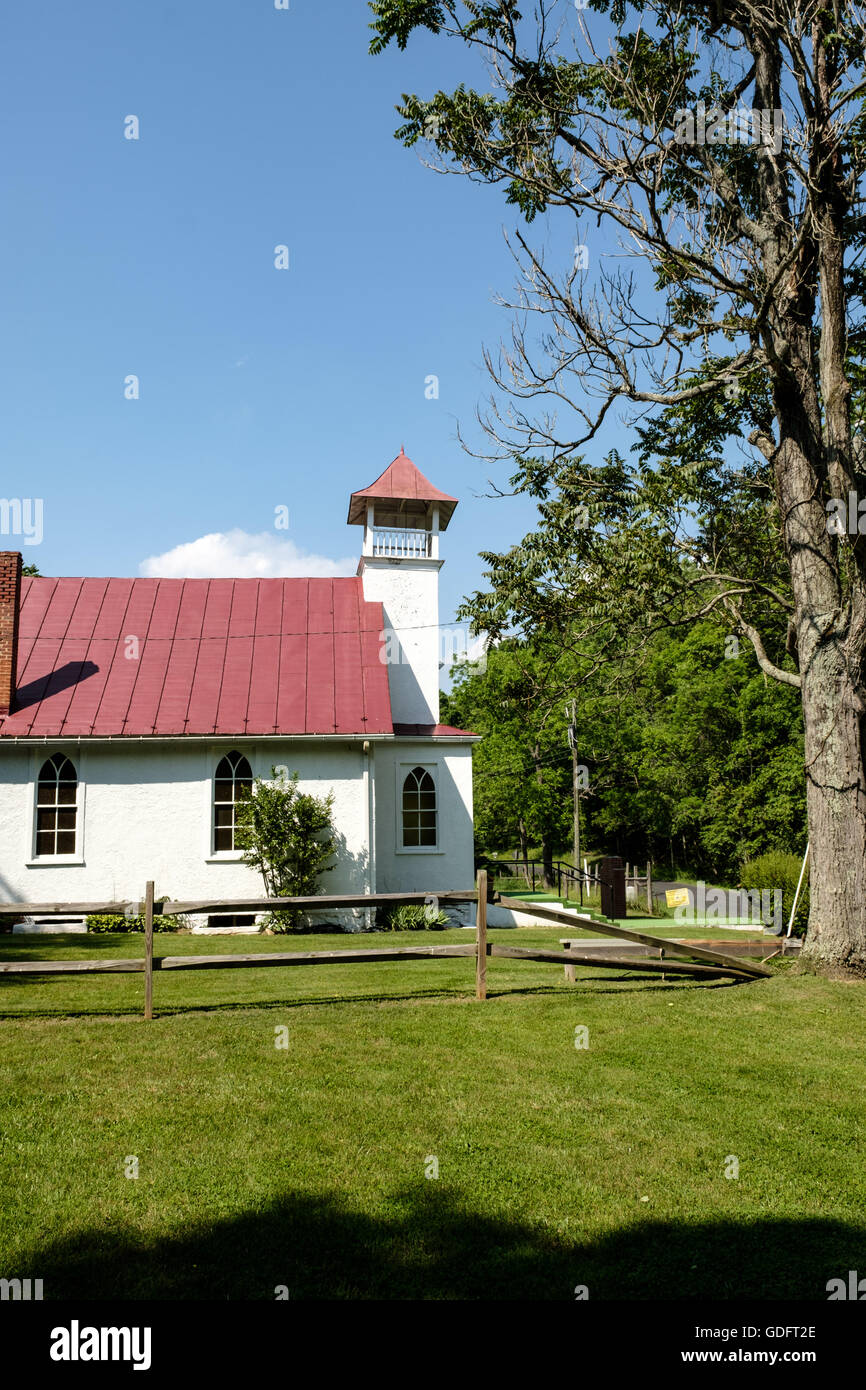 Ashville baptistischen Kirche, 4218 Ashville Road, Marshall, Virginia Stockfoto