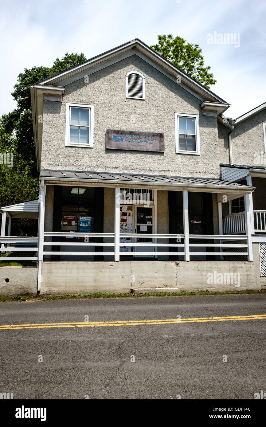 Postamt Delaplane, ehemals Turner Seaton Store Rokeby Road, Delaplane, Virginia Stockfoto