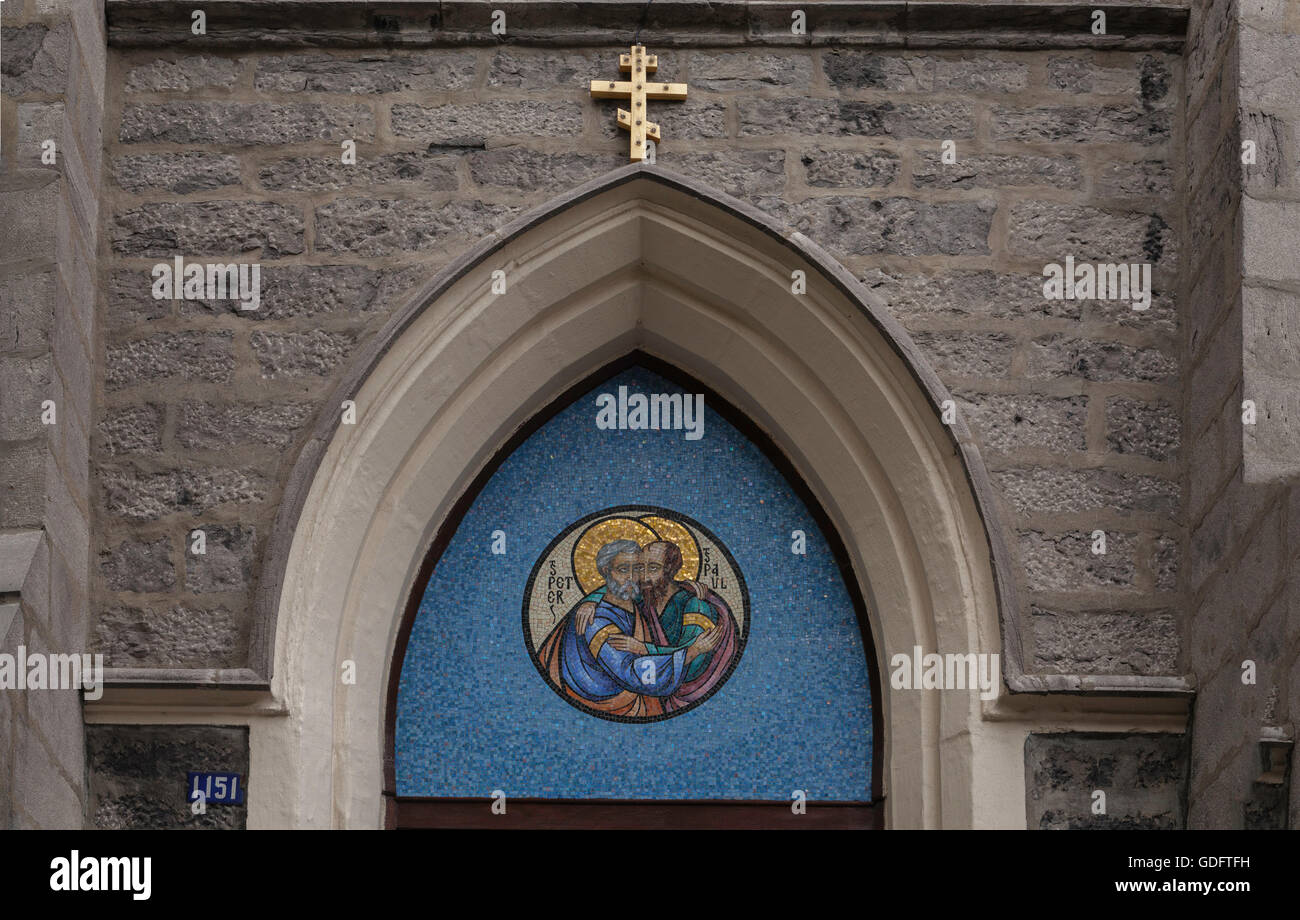 Saint Paul & Saint Peter Russisch-orthodoxe Kirche, Montreal Stockfoto