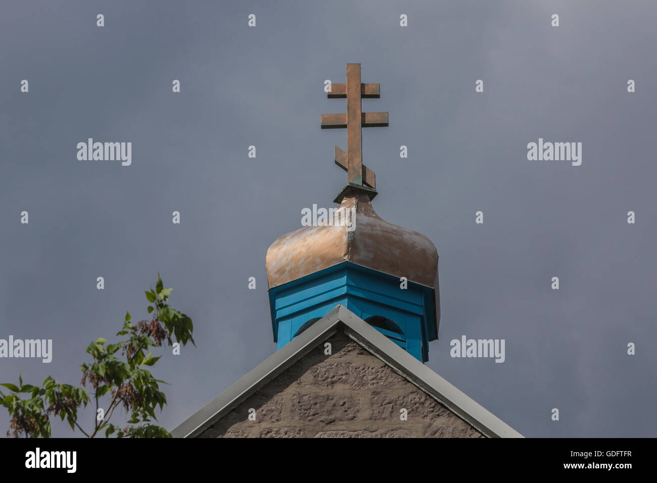 Saint Paul & Saint Peter Russisch-orthodoxe Kirche, Montreal Stockfoto