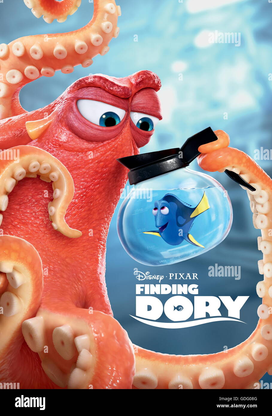 Erscheinungsdatum: 17. Juni 2016 Titel: Suche nach Dory STUDIO: Pixar Animation DIRECTOR: Andrew Stanton, Angus MacLane PLOT: freundlich aber vergesslich blue Tang Fisch vereint mit ihren lieben und jeder lernt ein paar Dinge über die wahre Bedeutung der Familie auf dem Weg. Darsteller: Ellen DeGeneres, Albert Brooks, Ed O'Neill (Credit: C Pixar/Unterhaltung Bilder /) Stockfoto