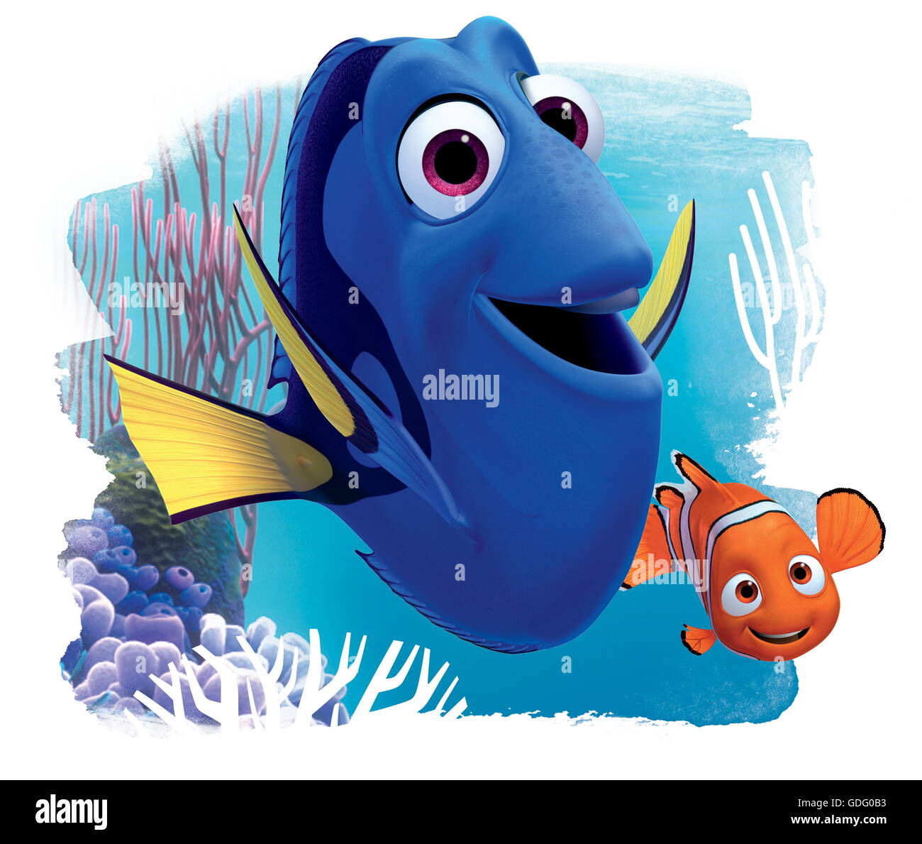 Erscheinungsdatum: 17. Juni 2016 Titel: Suche nach Dory STUDIO: Pixar Animation DIRECTOR: Andrew Stanton, Angus MacLane PLOT: freundlich aber vergesslich blue Tang Fisch vereint mit ihren lieben und jeder lernt ein paar Dinge über die wahre Bedeutung der Familie auf dem Weg. Darsteller: Ellen DeGeneres, Albert Brooks, Ed O'Neill (Credit: C Pixar/Unterhaltung Bilder /) Stockfoto