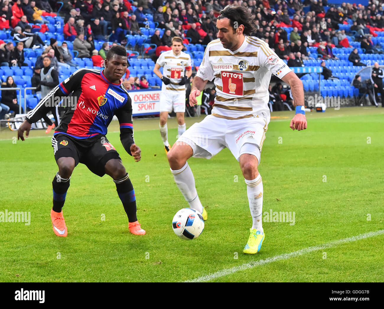 Schweizer Fussball, Breel Donald Embolo, FC Basel Stockfoto