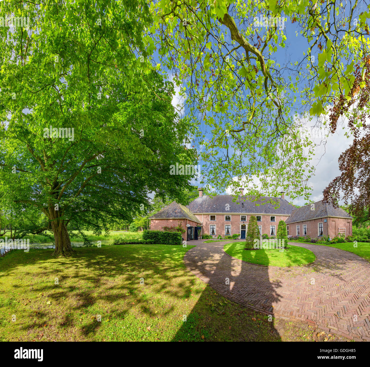 Roden, Drenthe, Mensinge estate Stockfoto