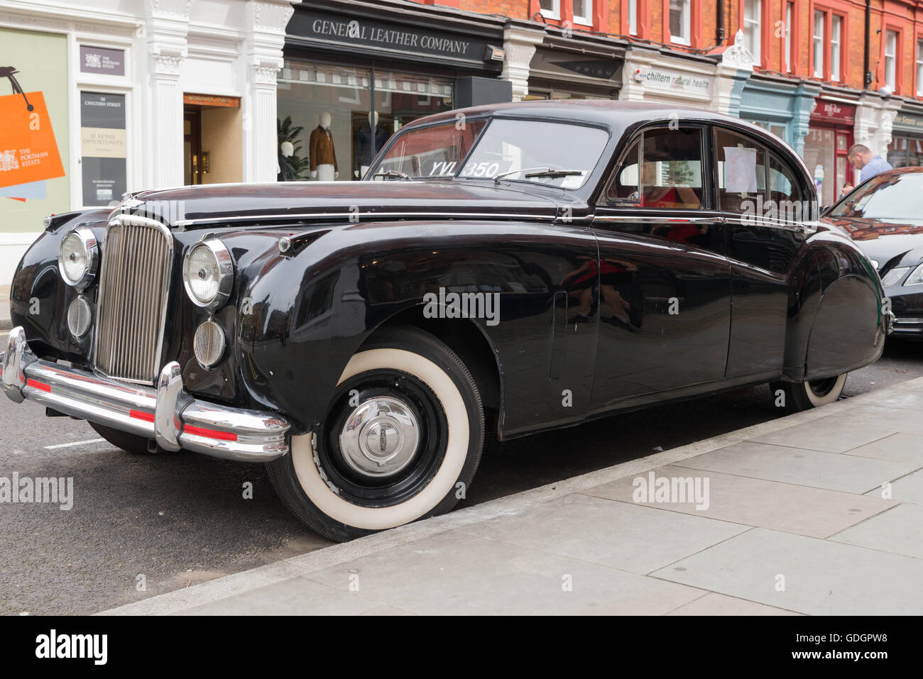 MK VII M Jaguar-Limousine Stockfoto