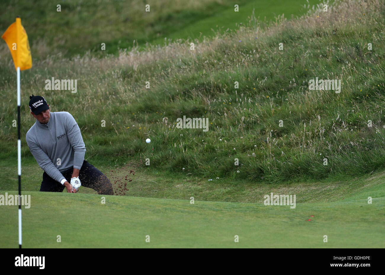 Schwedens Henrik Stenson bei Tag drei der The Open Championship 2016 im Royal Troon Golf Club, South Ayrshire. Stockfoto