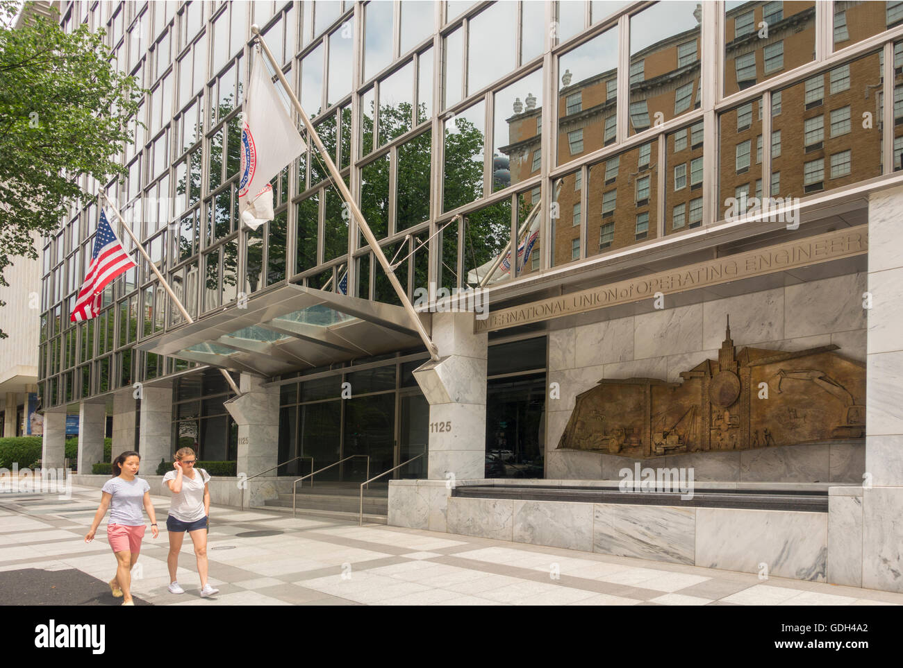 Internationale Union der Ingenieure Washington DC Betrieb Stockfoto