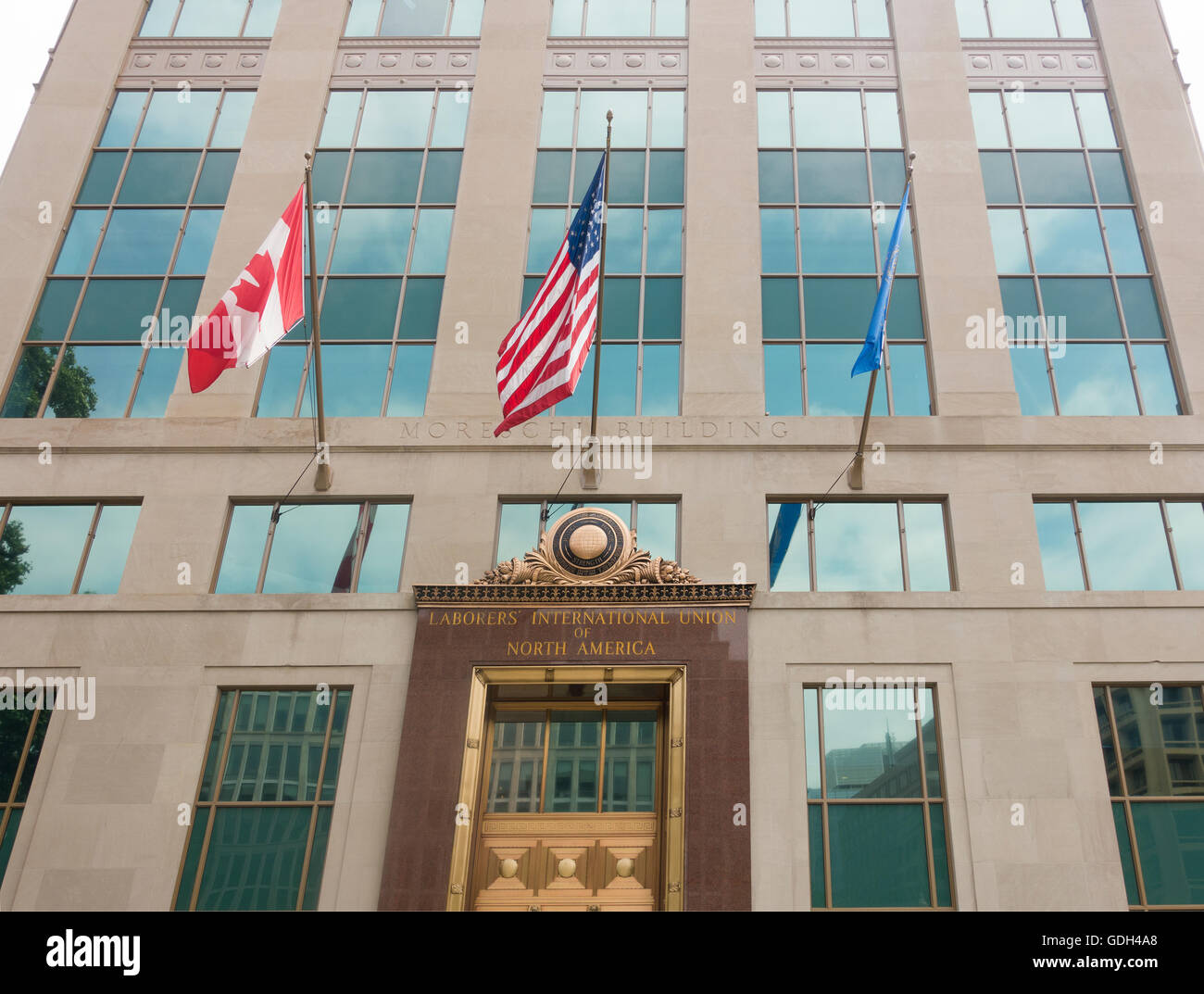 Arbeiter International Union of North America Washington DC Stockfoto