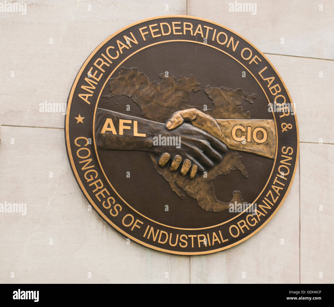 AFL-CIO Gebäude in Washington DC Stockfoto
