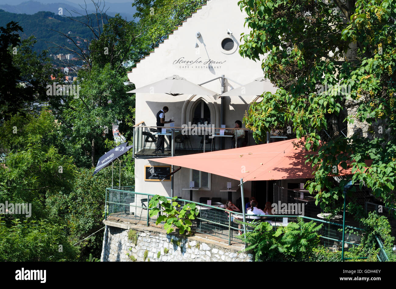 Graz Restaurants In Starcke Haus Am Fusse Der Burg Hugel