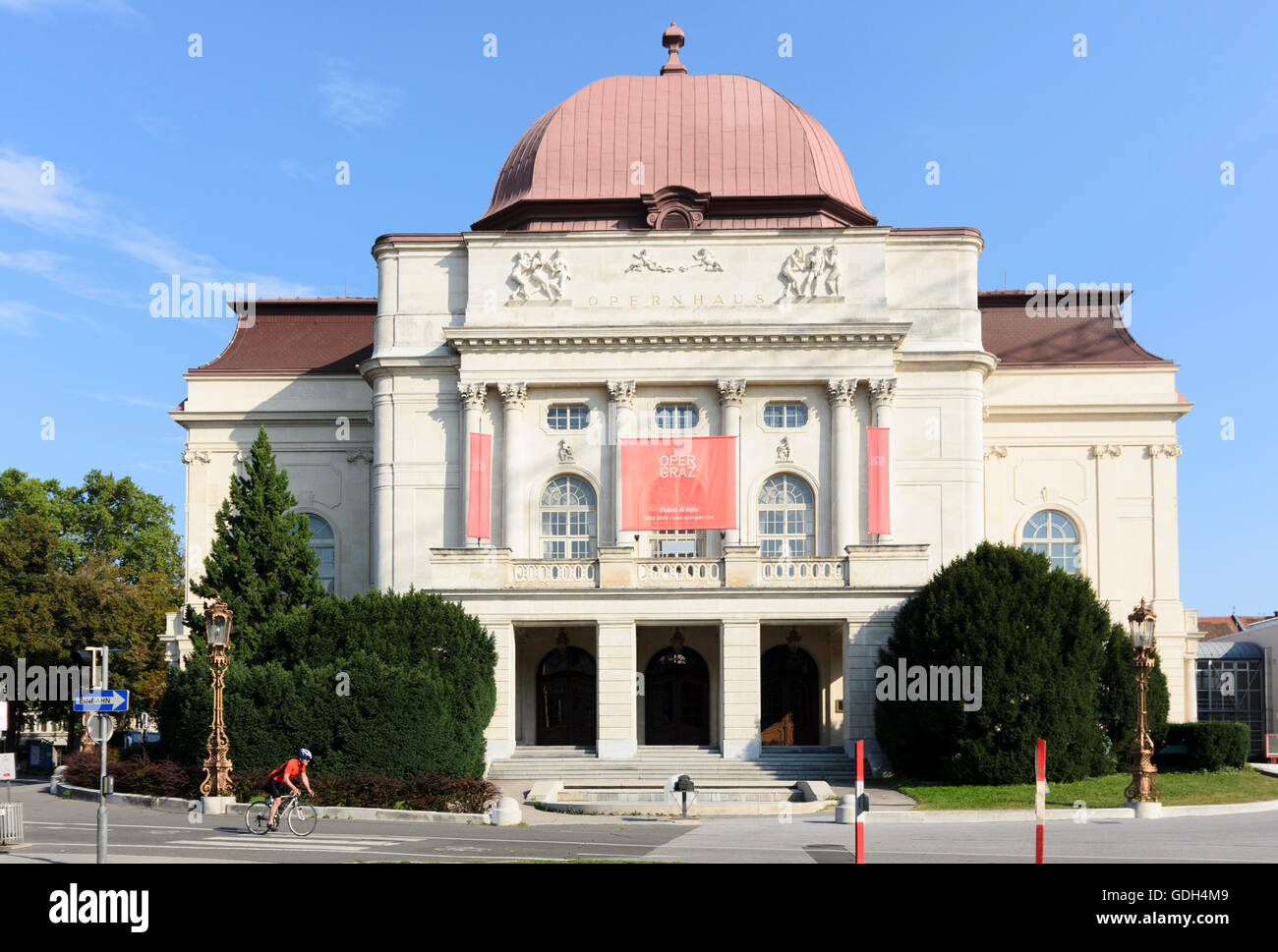 Graz: Oper, Österreich, Steiermark, Steiermark, Region Graz Stockfoto