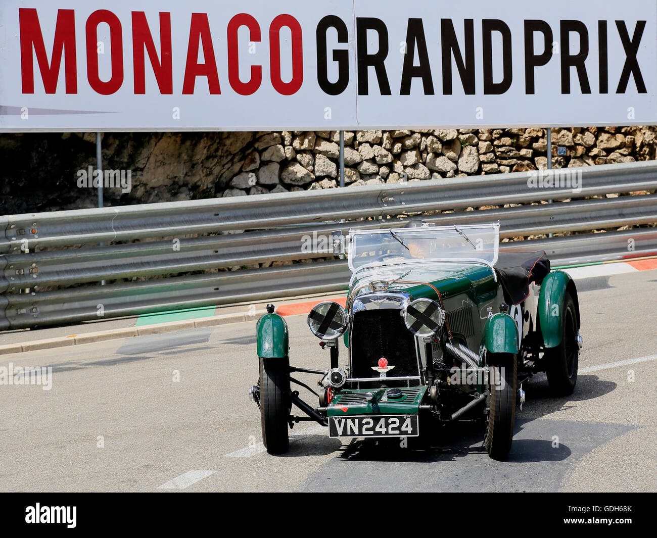 Aston Martin LM 1930, 10. Monaco Grand Prix Historique 2016, Monte Carlo, Monaco Stockfoto
