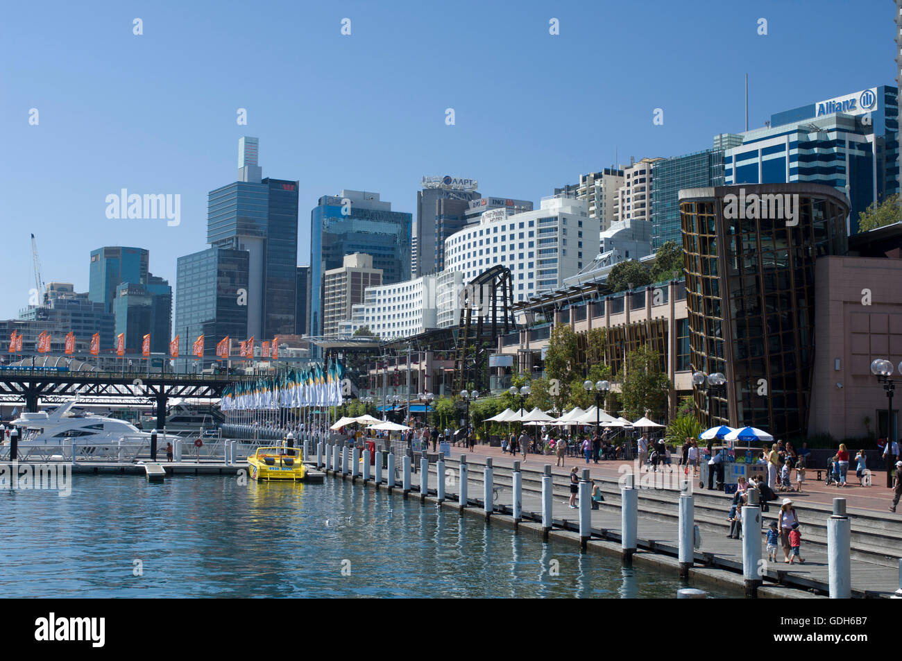 Darling Harbour, Sydney, New South Wales, Australien Stockfoto