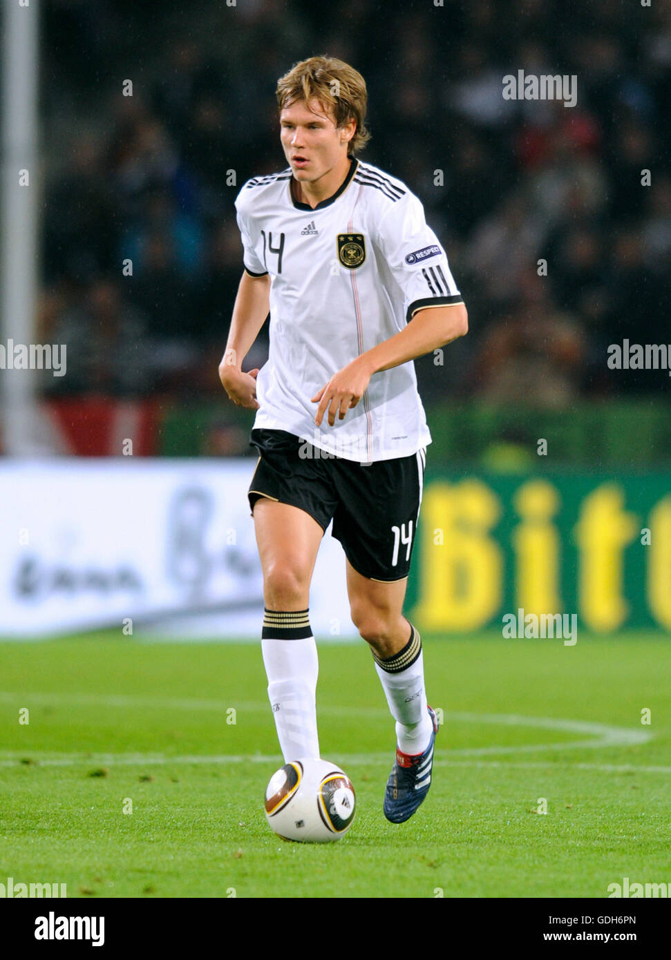 Holger Badstuber, Qualifikation für die UEFA Fußball-Europameisterschaft 2012, Deutschland - Aserbaidschan 6:1 Stockfoto