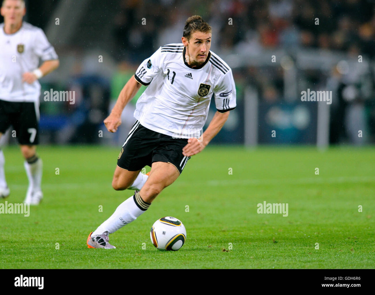 Miroslav Klose, Qualifikation für die UEFA Fußball-Europameisterschaft 2012, Deutschland - Aserbaidschan 6:1 Stockfoto