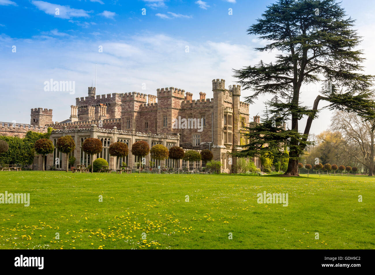 Hampton Court Schloss, Herefordshire, England, UK Stockfoto