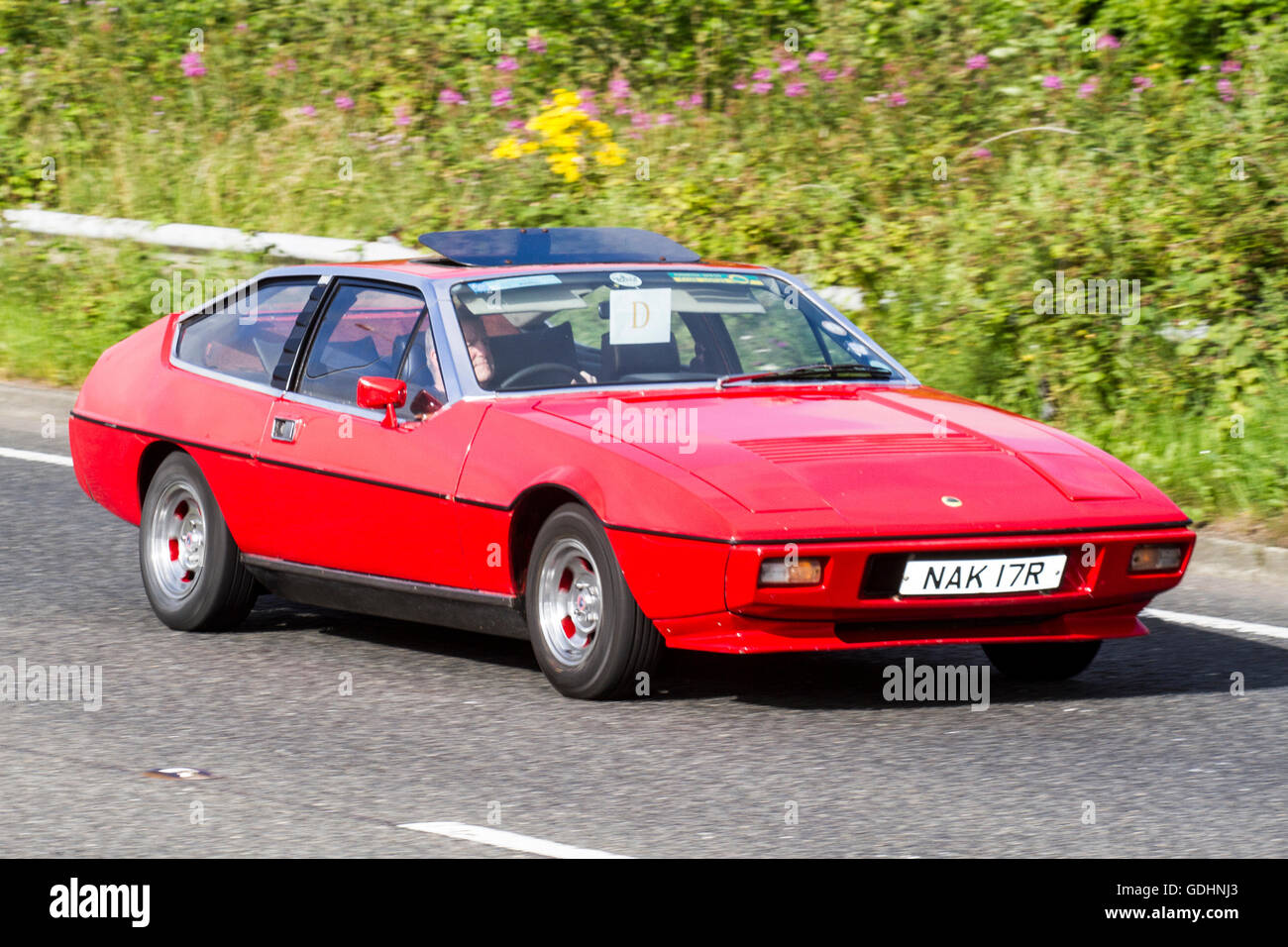 wallpapers Red Old Lotus Car alamy