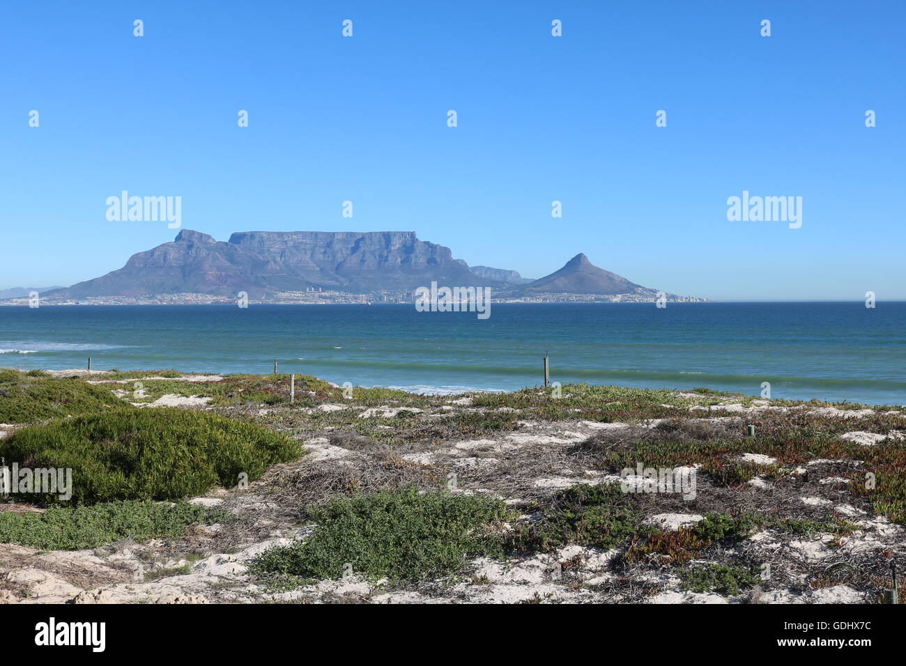 table Mountain-Cape Town-Südafrika Stockfoto