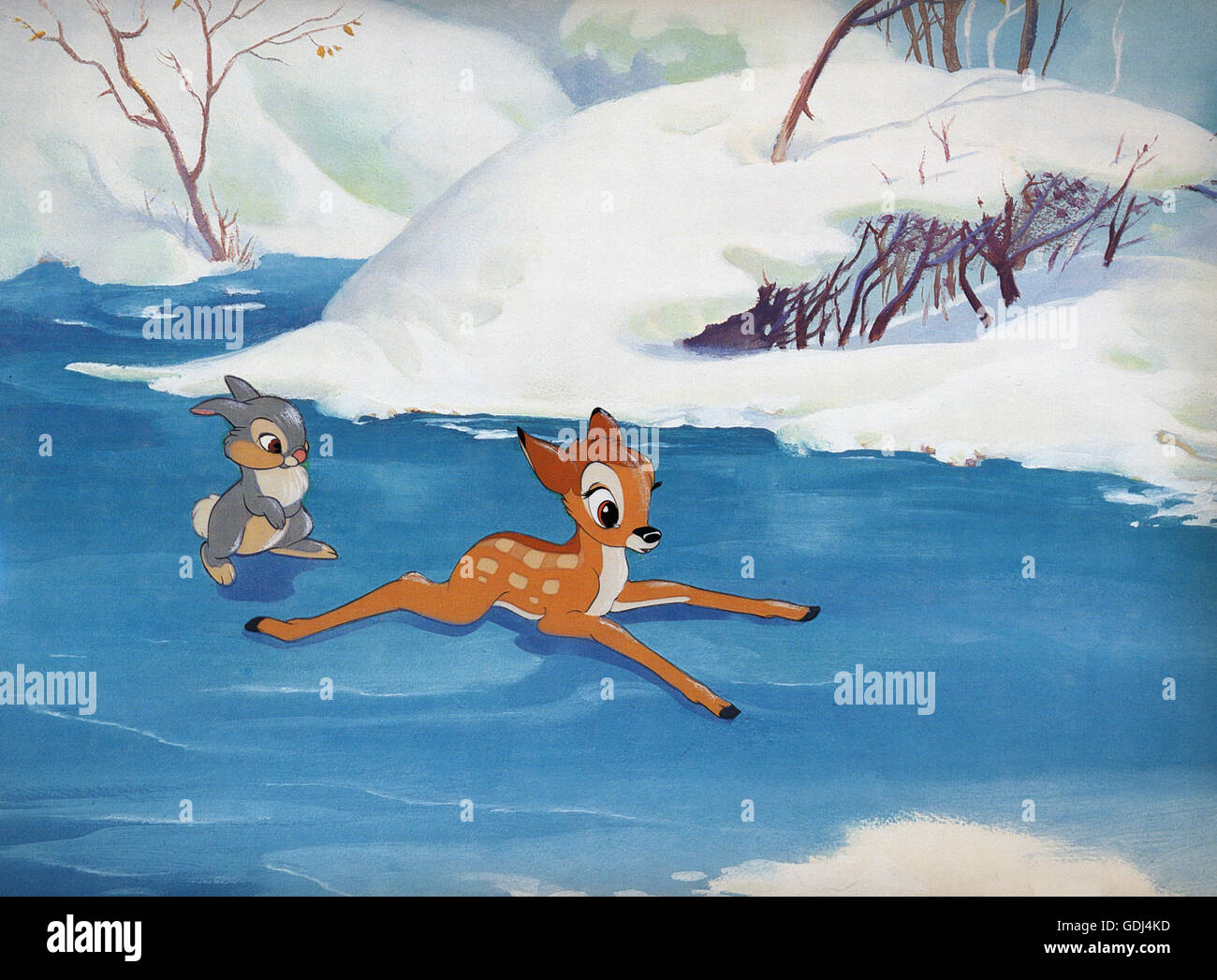 Bambi, USA 1942, Regie: James Algar, Samuel Armstrong, Szenenfoto Stockfoto