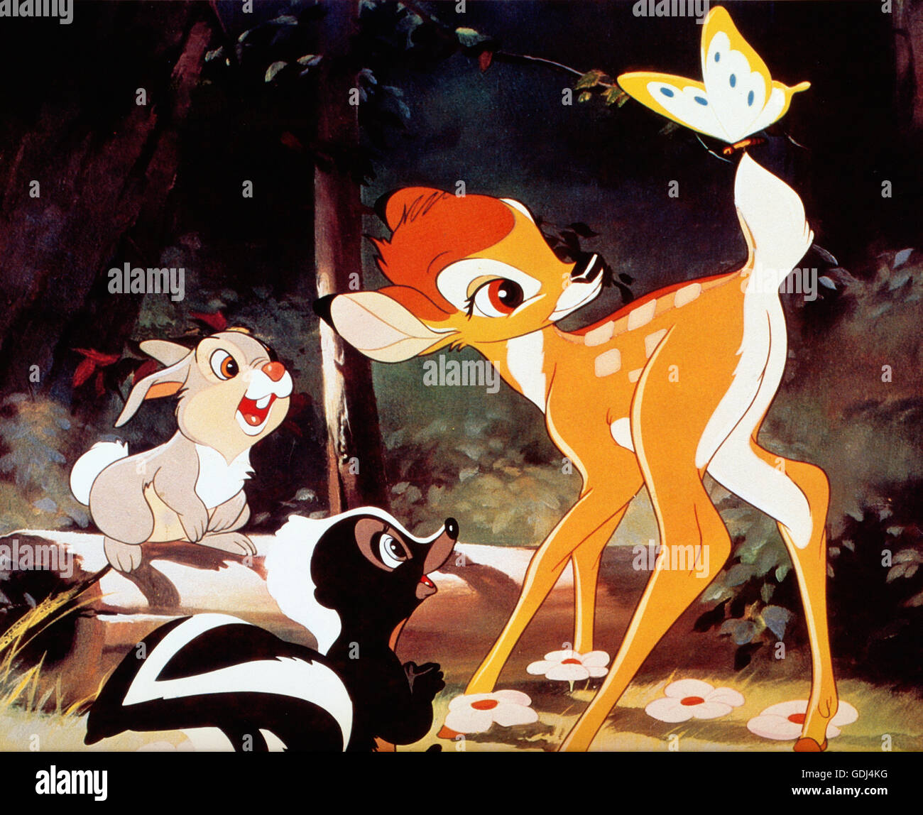 Bambi, USA 1942, Regie: James Algar, Samuel Armstrong, Szenenfoto Stockfoto