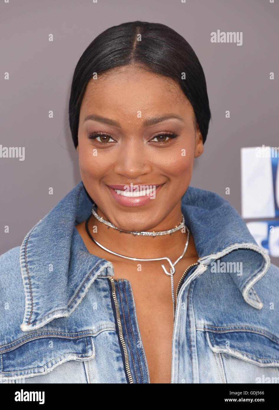 KEKE PALMER US Film-Schauspielerin im Juli 2016. Foto Jeffrey Mayer Stockfoto