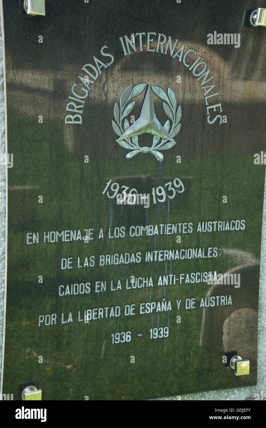 Die Fossar De La Pedrera (SteinbruchFriedhof)Gedenkstätte befindet