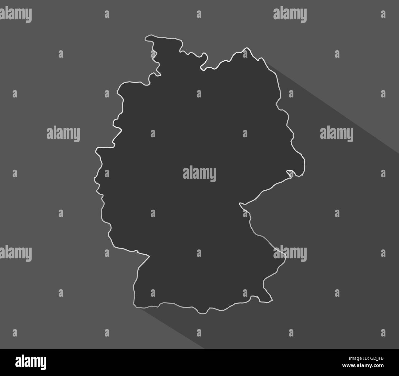 Karte von Deutschland Stockfotografie Alamy Karte von Deutschland Stockfotografie Alamy