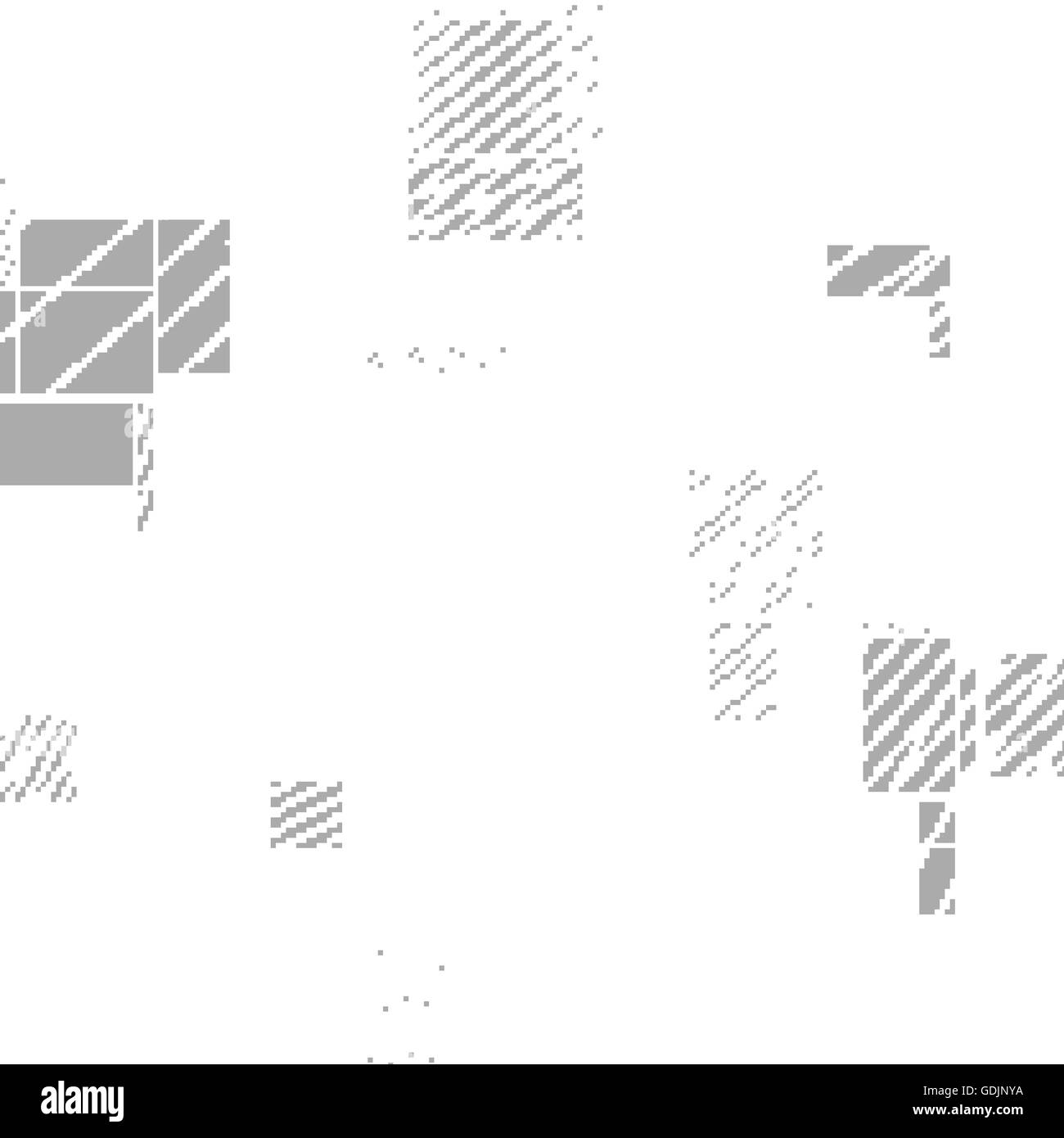 Abstrakte quadratischen Muster Stock Vektor