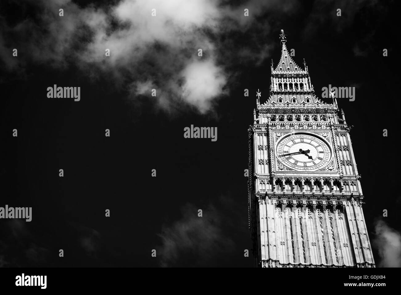 Nahe Big Ben, London, UK Stockfoto