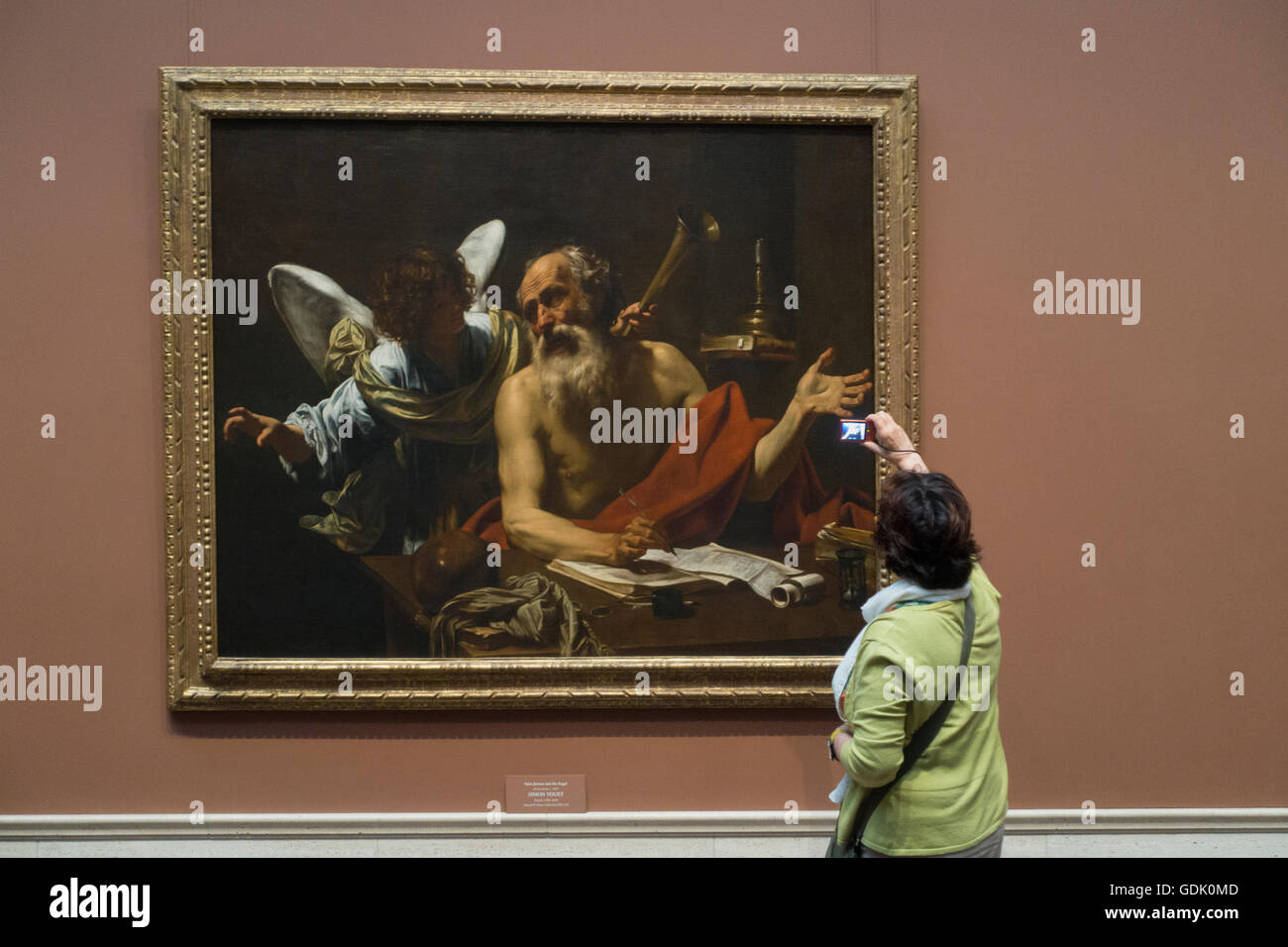 National Gallery of Art, Washington DC-Westflügel Stockfoto