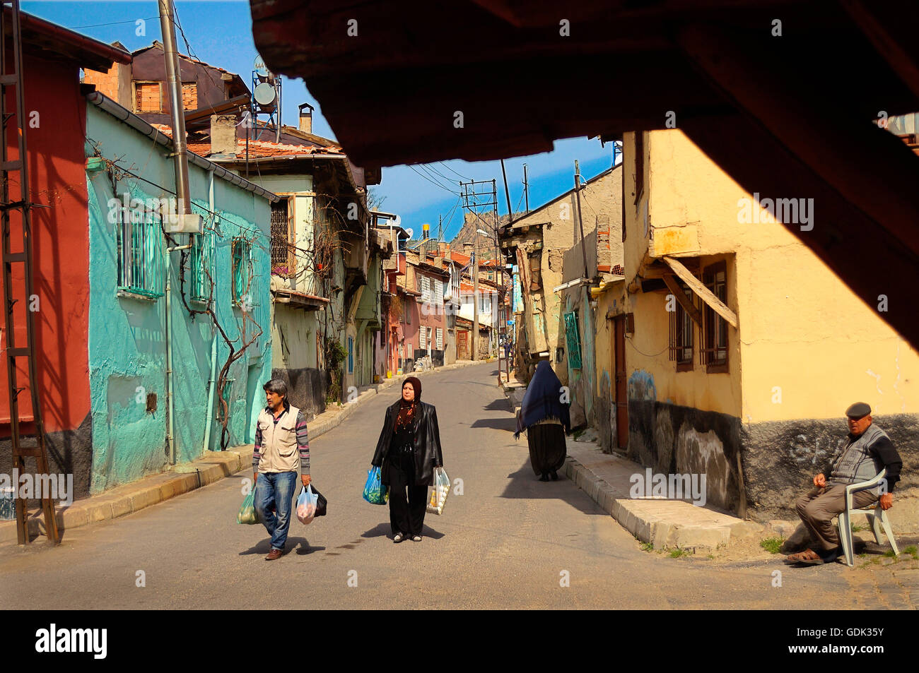 Afyonkarahisar, Afyon, Türkei. Es ist eine Stadt im Westen der Türkei
