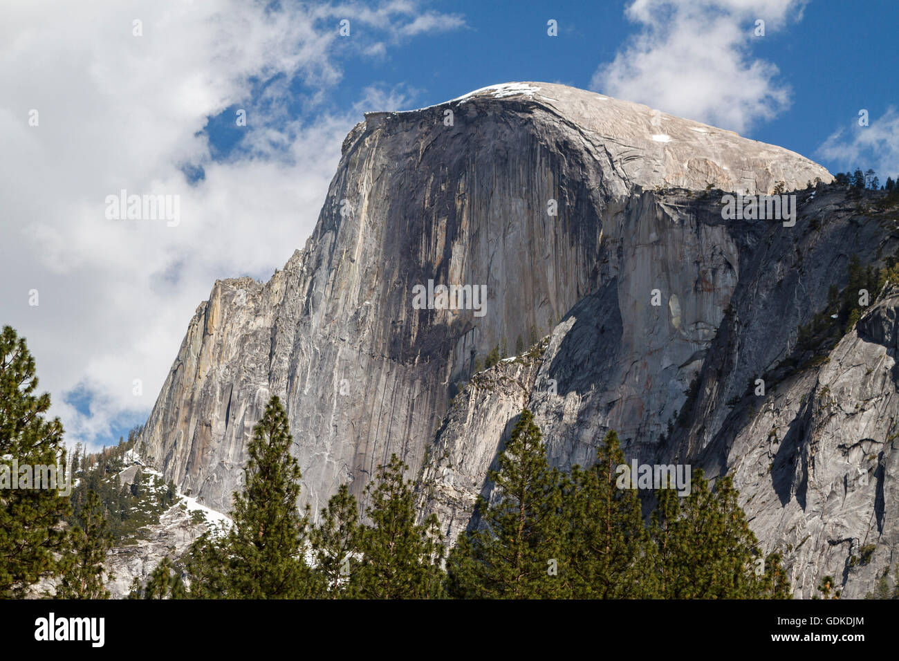 Half Dome, Yosemite-Nationalpark, Kalifornien Stockfoto